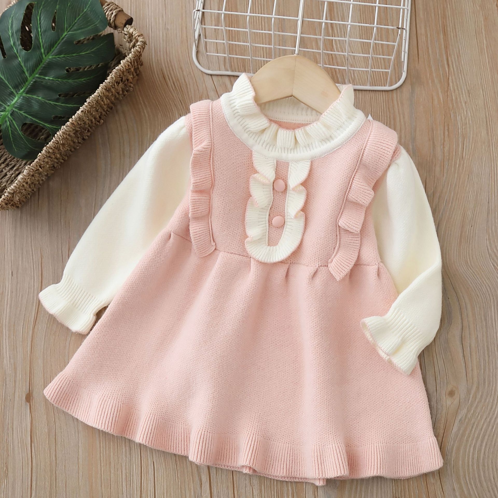 Baby Girls Knitted Soft, Stylish & Cozy Winter Dress (6 months to 5 years) for ANGEL_img_7