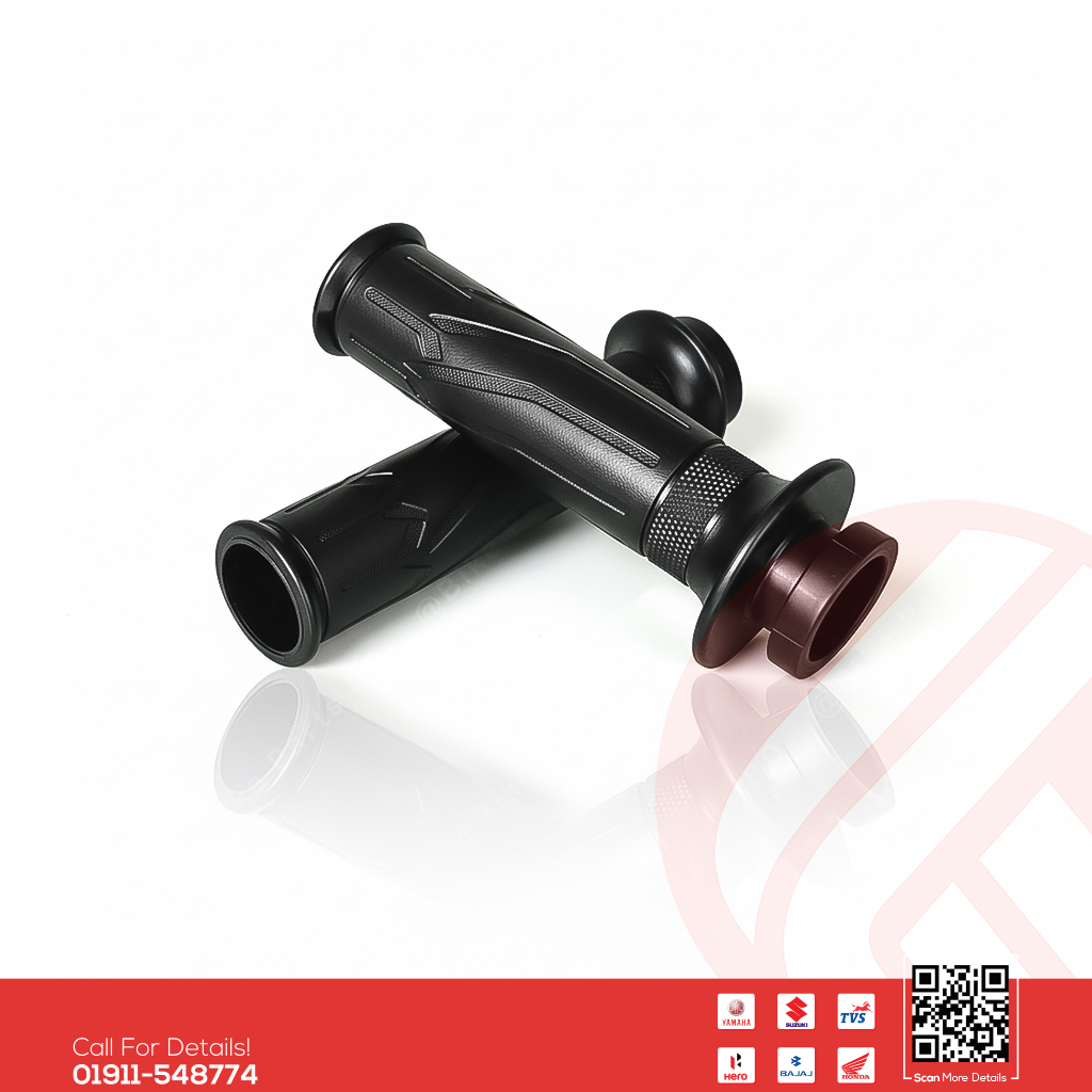 Handle Grip for Yamaha FZS V1 ,FZS V2, FZS V3, FZS V4, Fazer V1, Fazer V2, bike.