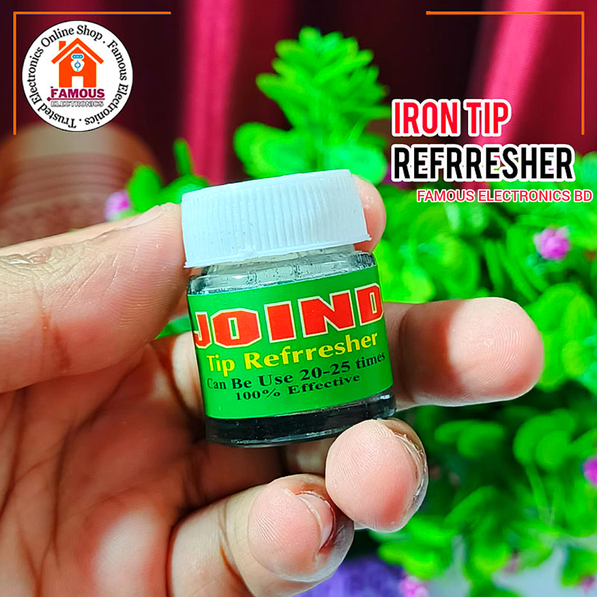 JOIND GN-9900 Soldering Iron Tip Refresher | Tip Cleaner & Restorer for Soldering Iron | 100% Effective up to 25 Uses