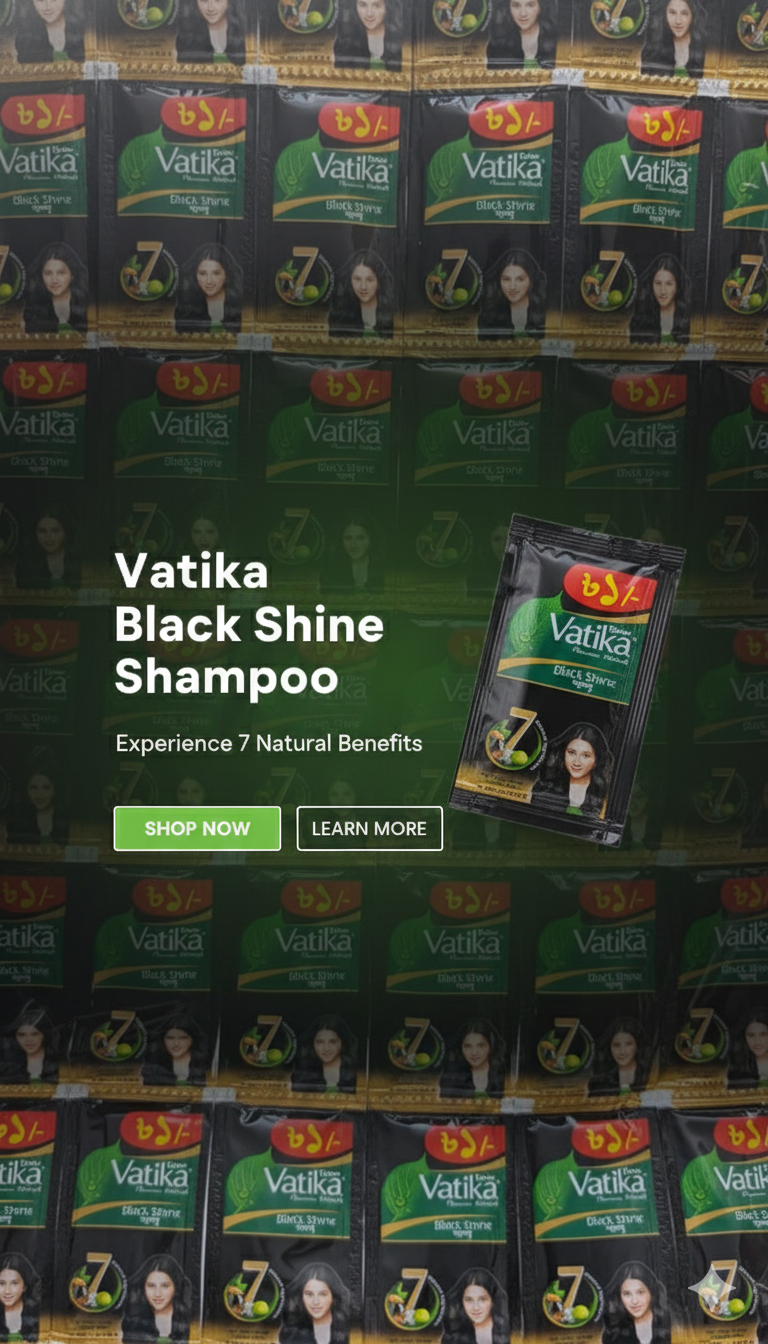 Vatika Black Shine Shampoo