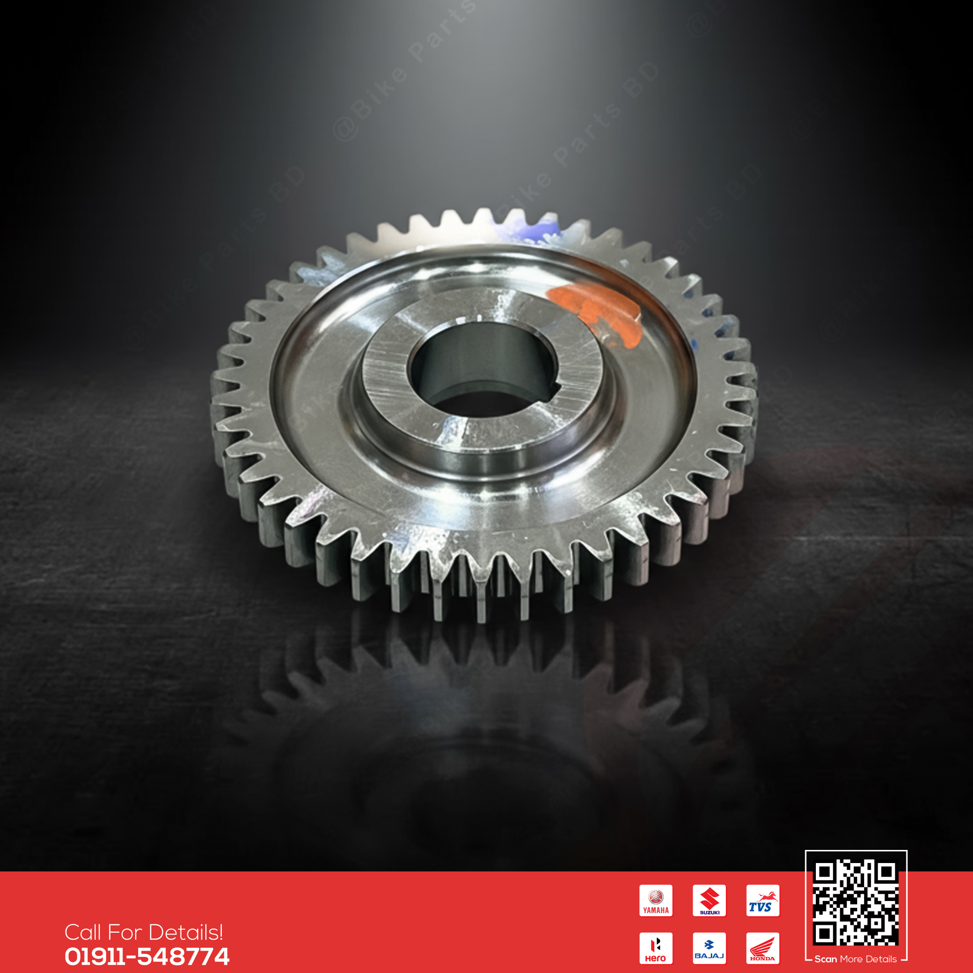 Gear Crank Balancer Panium NT:44 for Suzuki Gixxer & Gixxer SF (Old & New Model) bike.