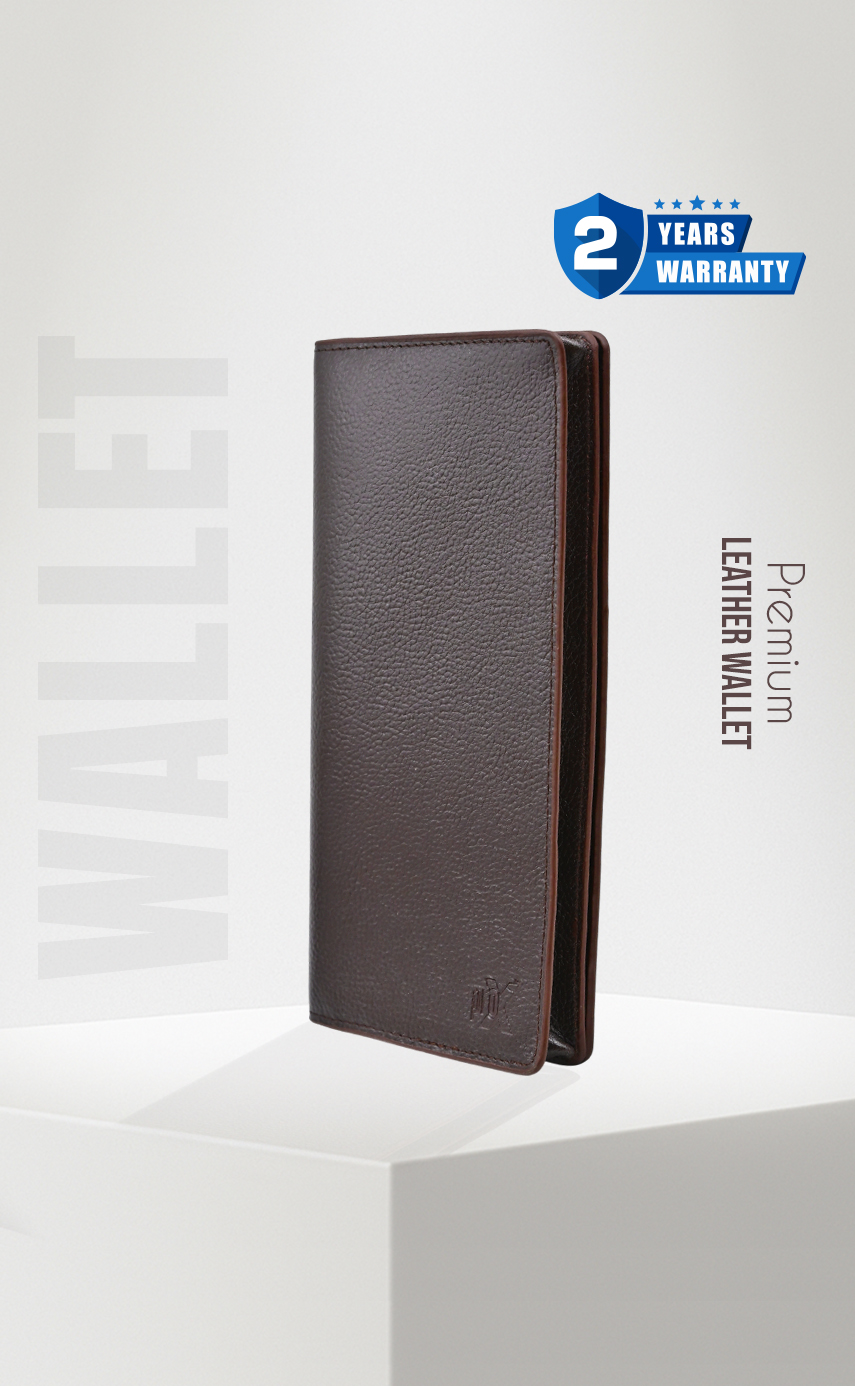ProX High Quality Original Cow Leather Wallet_PW-2715 Dark Coffee_img_0