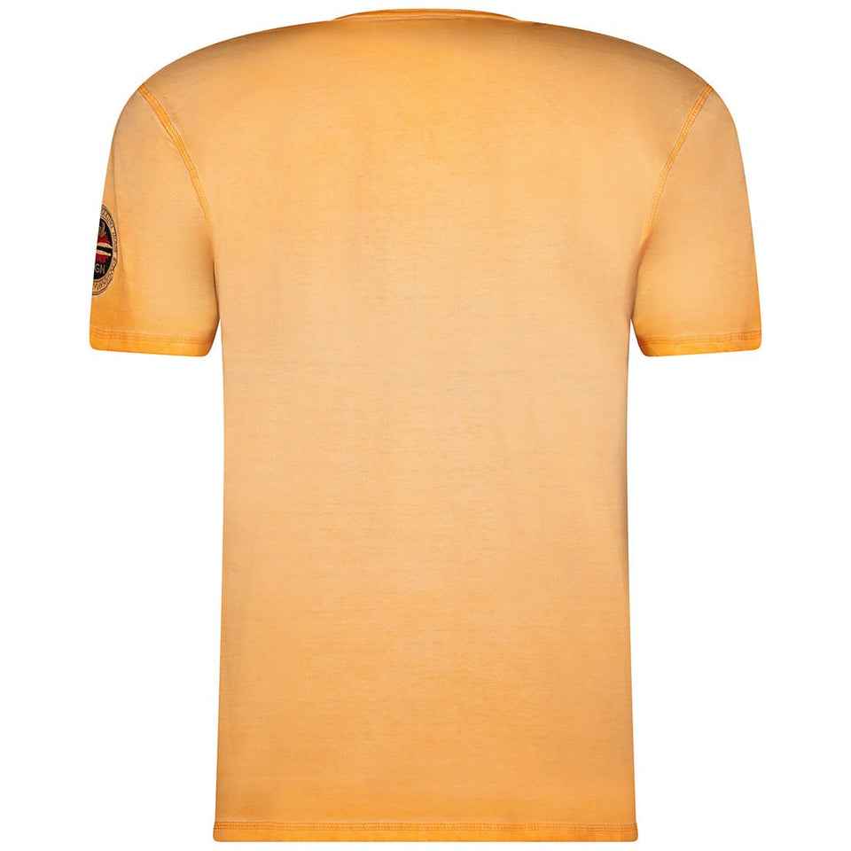 Joasis Homme - V-neck T-shirt Orange_img_1