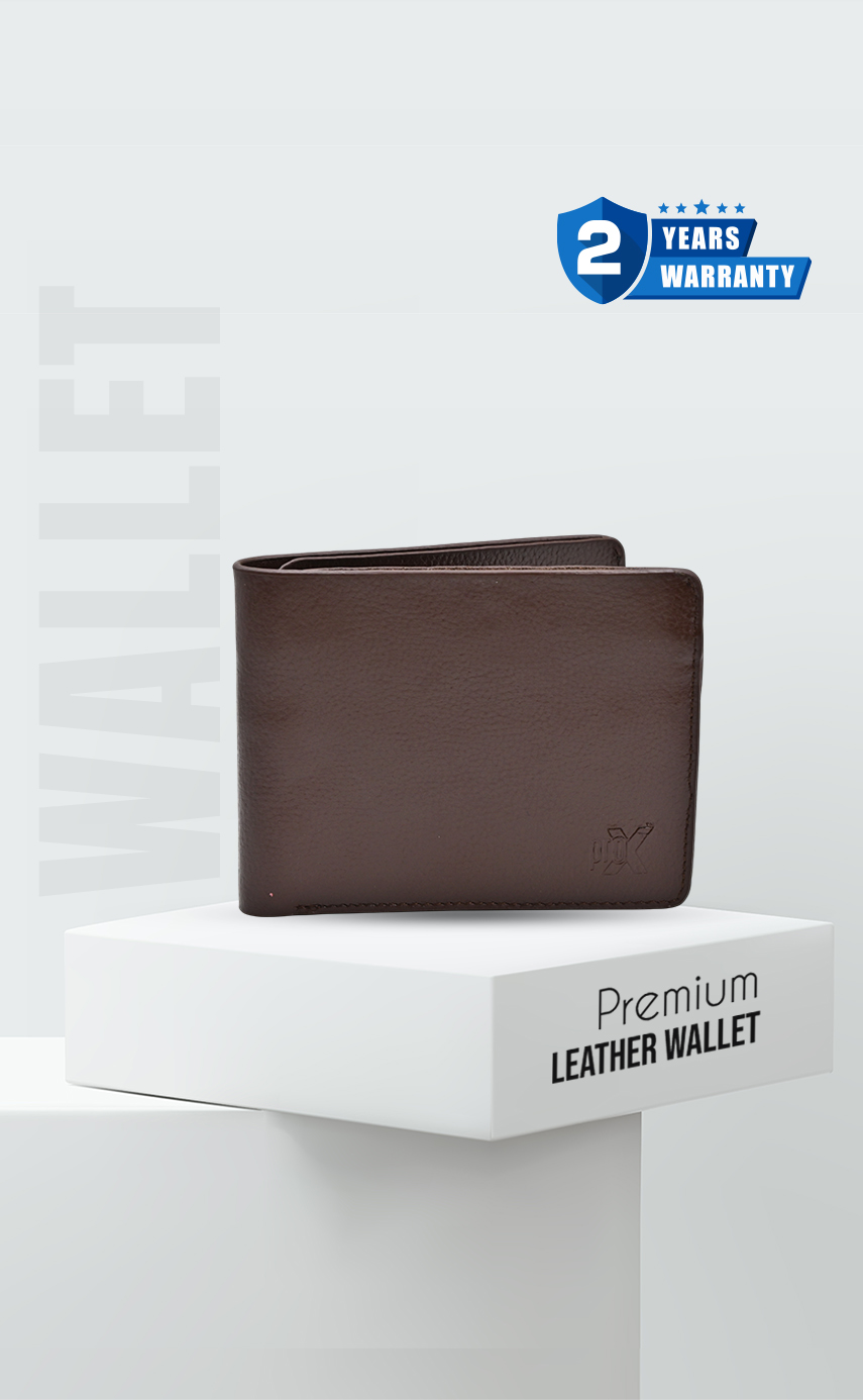 ProX High Quality Original Cow Leather Wallet_FW-2746 Coffee_img_0