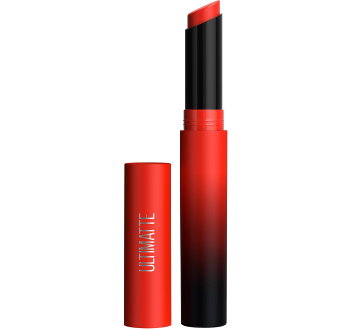 Maybelline Color Sensational Ultimatte Matte Lipstick, more scarlet 299 - Image 1