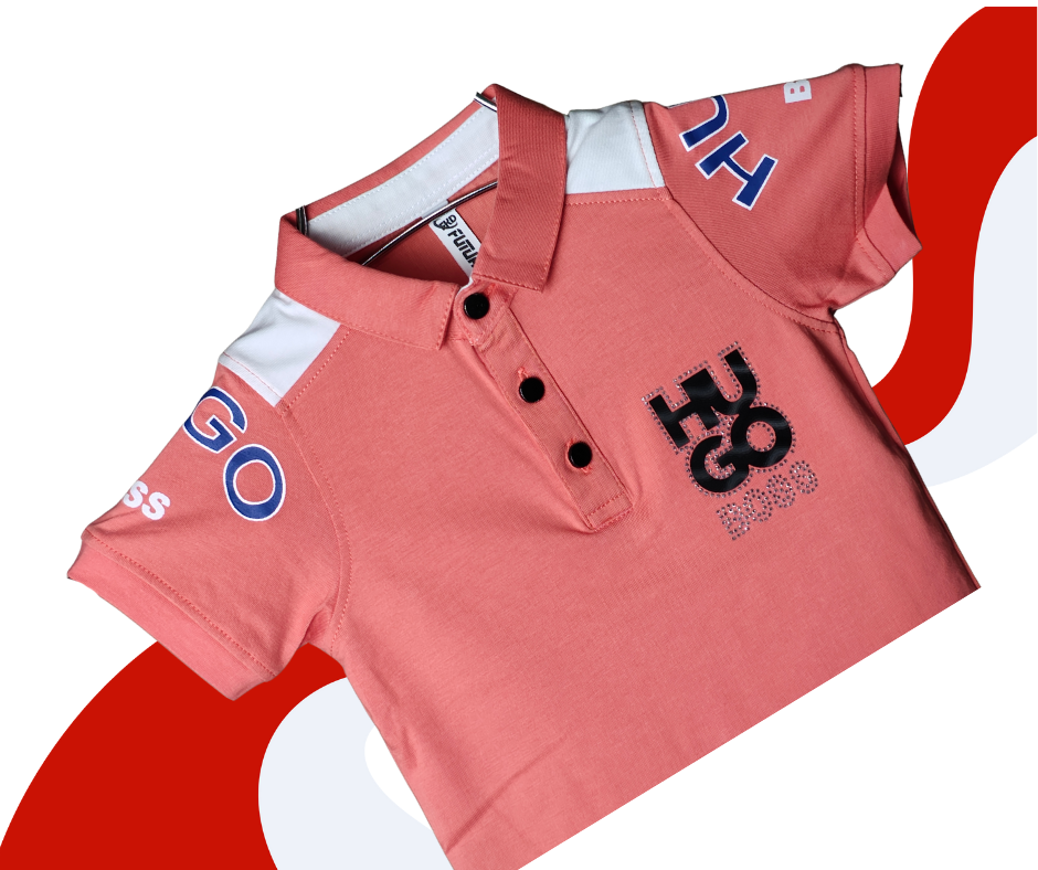 Kids Stone Work Polo Shirts