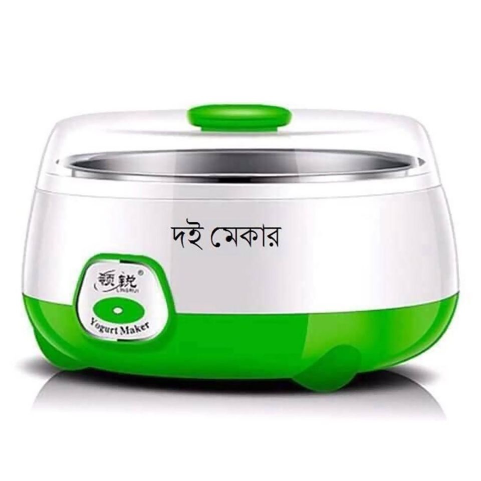 Automatic Yogurt & Doi Maker – 1L Electric Fermentation Machine with On/Off Switch & Light Indicator