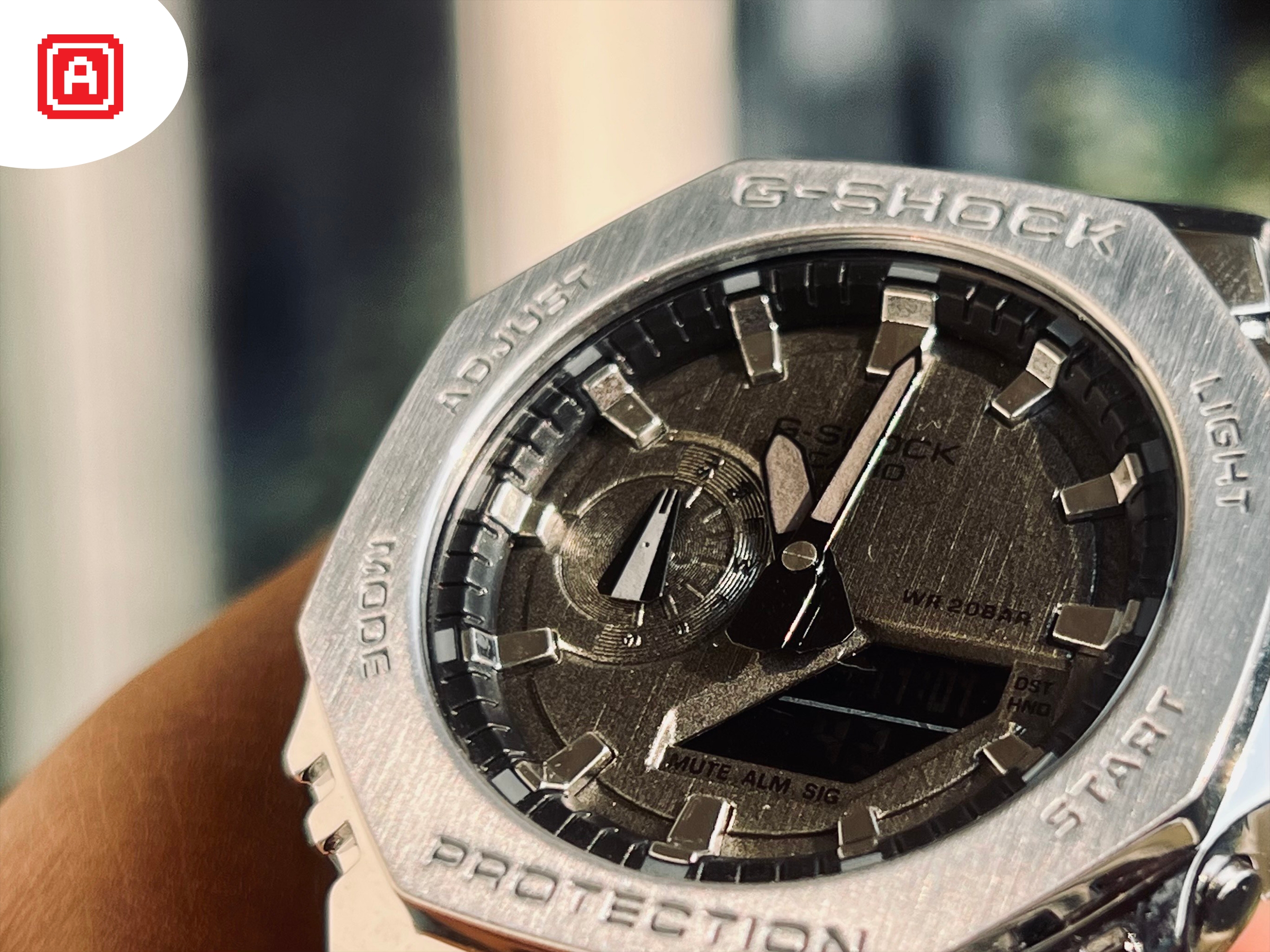 Casio G-SHOCK Semi AAA Grade Ash Dial Black Strap thumbnail 2