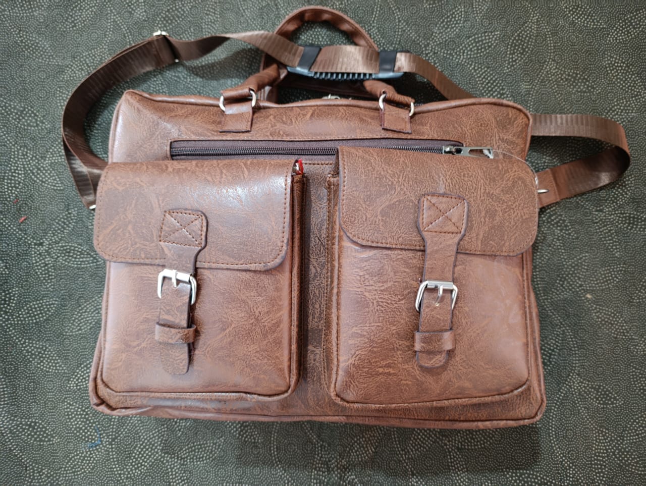 New artificial leather bag (Choklate colour).....( code 121)...... ঢাকা সিটিতে ৭০, বাইরে ১৩০ টাকা কুরিয়ার চার্জ প্রযোজ্য_img_2