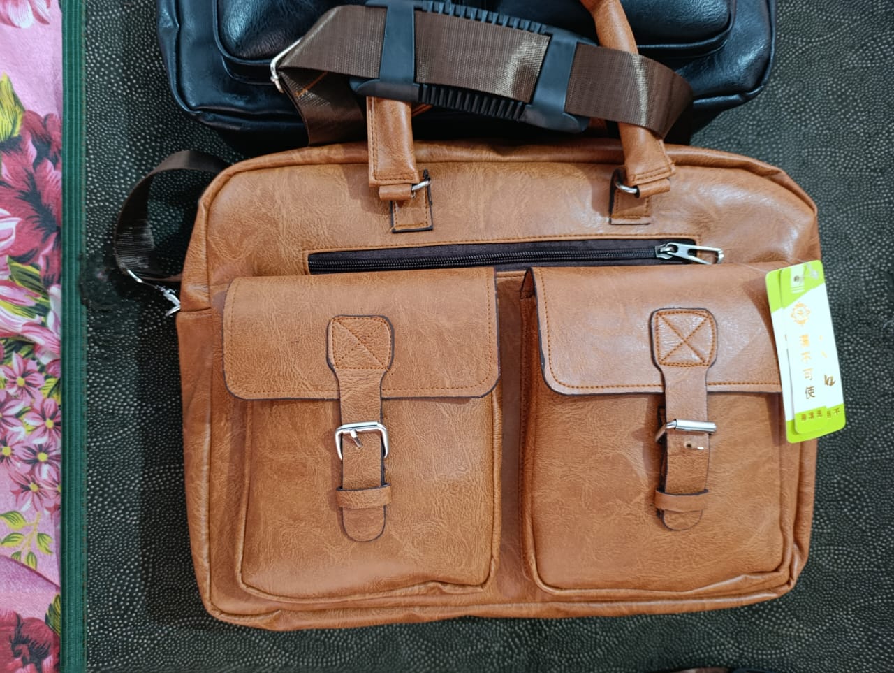 New artificial leather bag ( Brown colour)....( code 123)....... ঢাকা সিটিতে ৭০, বাইরে ১৩০ টাকা কুরিয়ার চার্জ প্রযোজ্য_img_1