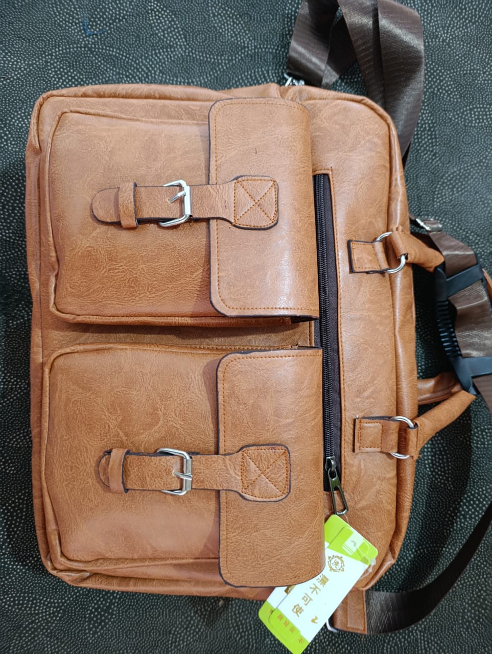 New artificial leather bag ( Brown colour)....( code 123)....... ঢাকা সিটিতে ৭০, বাইরে ১৩০ টাকা কুরিয়ার চার্জ প্রযোজ্য_img_3