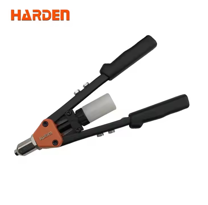 HARDEN 13" Heavy Duty Double Arm Riveter (INDUSTRIAL) Pipe Type Aluminum Hand Rivet Nut Tool 610115
