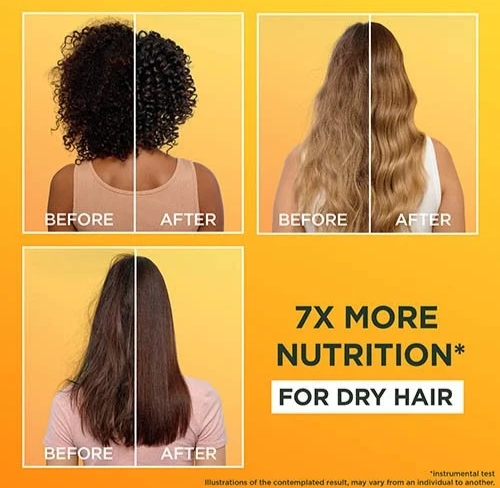 Garnier Ultimate Blends Hair Food Banana 3-in-1 Dry Hair Mask Treatment 400ml_img_1