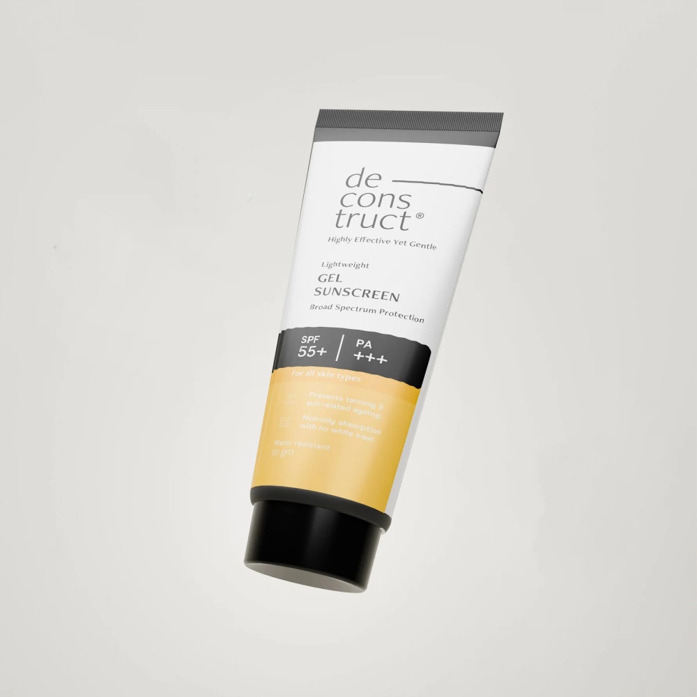 deconstruct Sunscreen - SPF 55+ PA+++ Lightweight Gel Sunscreen 50ml_img_0