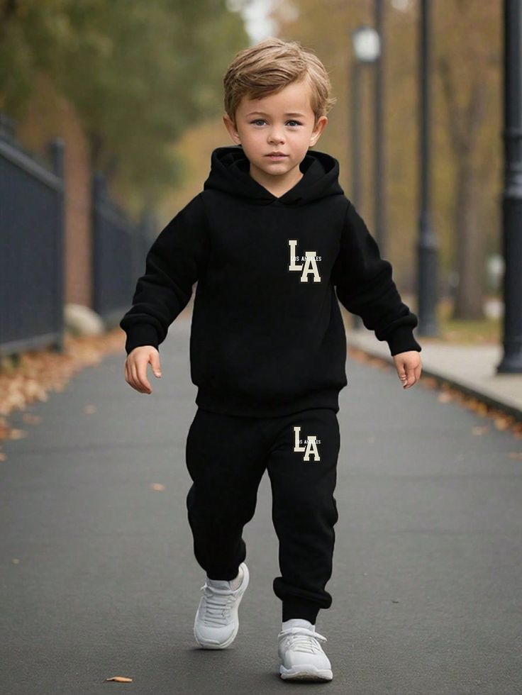 Hoodie and trousers (black colour hoadies and Black trouser)