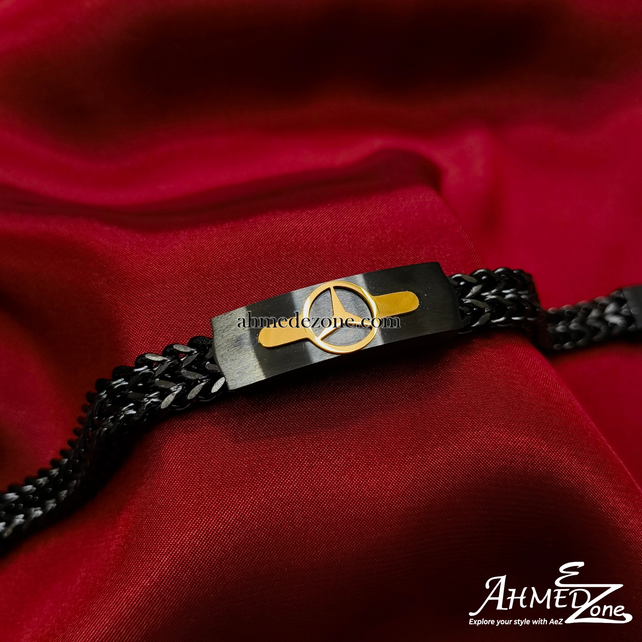 Men's Mercedes Bracelet (Black Edition)