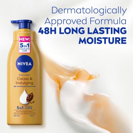 NIVEA 5 In 1 Cocoa Butter Body Lotion 400ml_img_2
