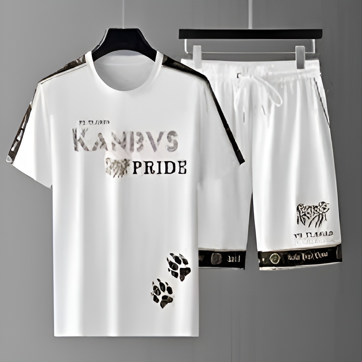 Combo Half T-Shirt And 3 Quarter Pants For Man