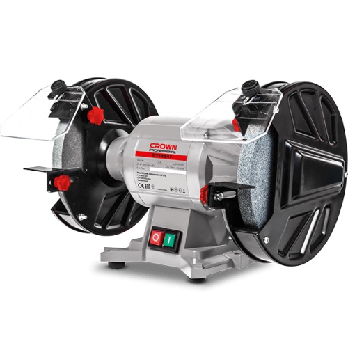 CROWN ,CT13547, 8", Professional Bench Grinder, 350W, 200mm, 32mm; Model: CT13547_img_0
