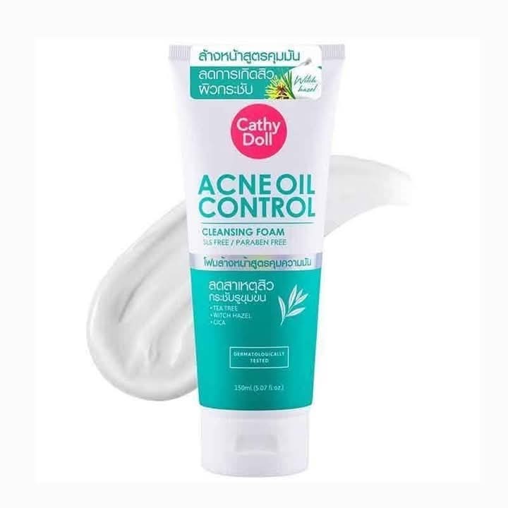 Cathy Doll Acne Oil Control Cleansing Foam