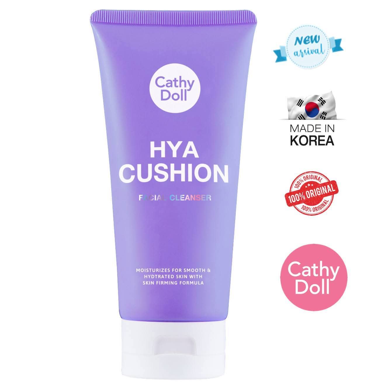 Cathy Doll Hya Cushion Facial Foam Cleanser 120ml Face Wash
