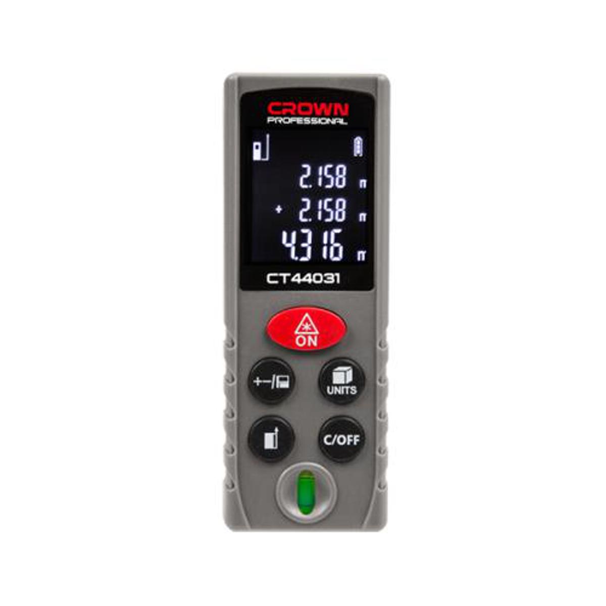 CROWN CT44031 Professional Digital Laser Measure, 100m, ±2mm; CT44031_img_3
