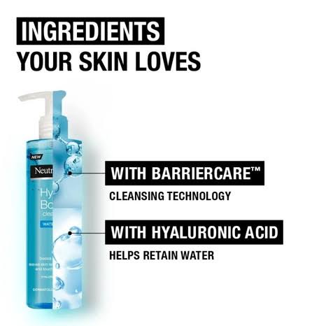 Neutrogena Hydro Boost Water Gel Cleanser 200ml_img_3