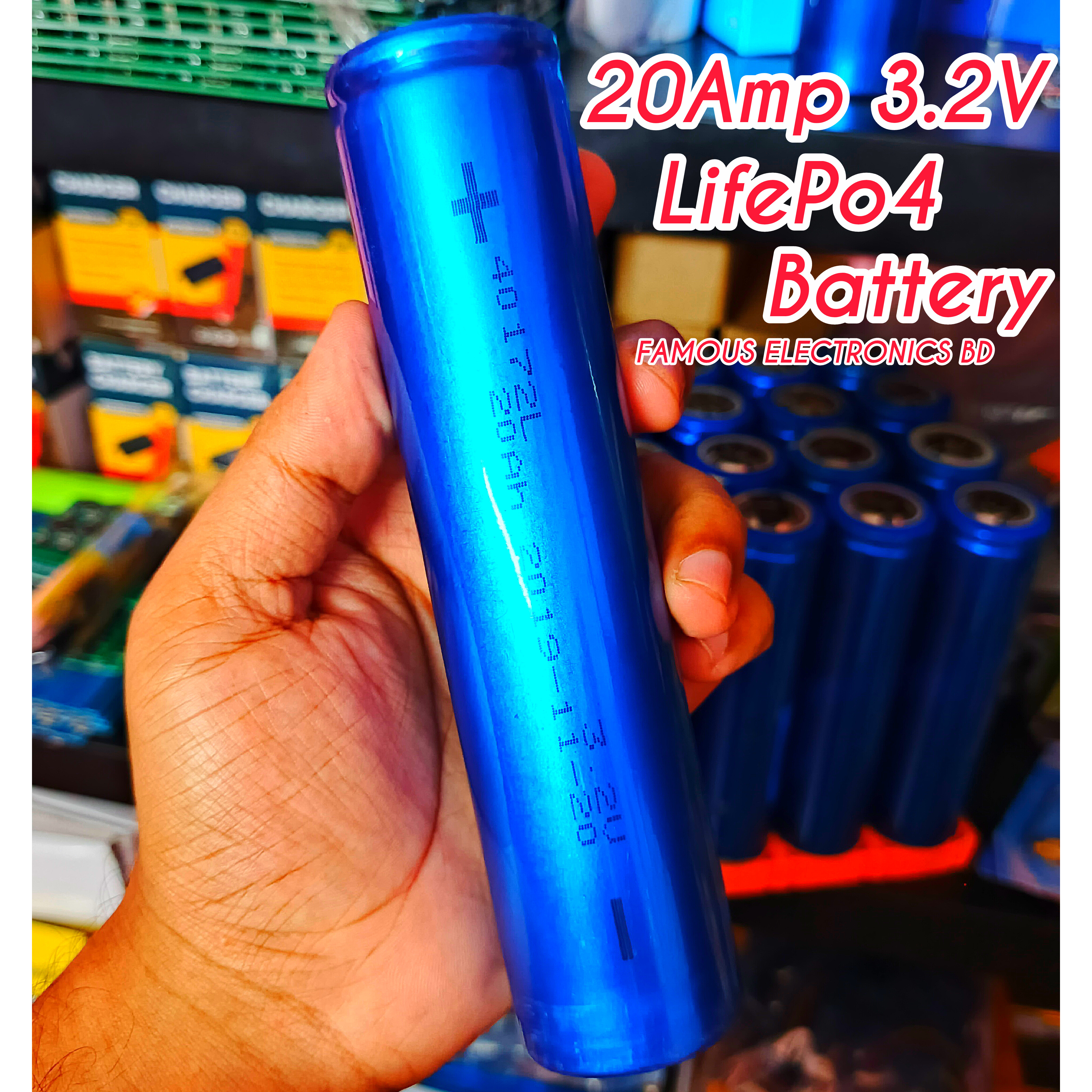 20Amp 3.2V USE লিথিয়াম ফসফেট ব্যাটারি
