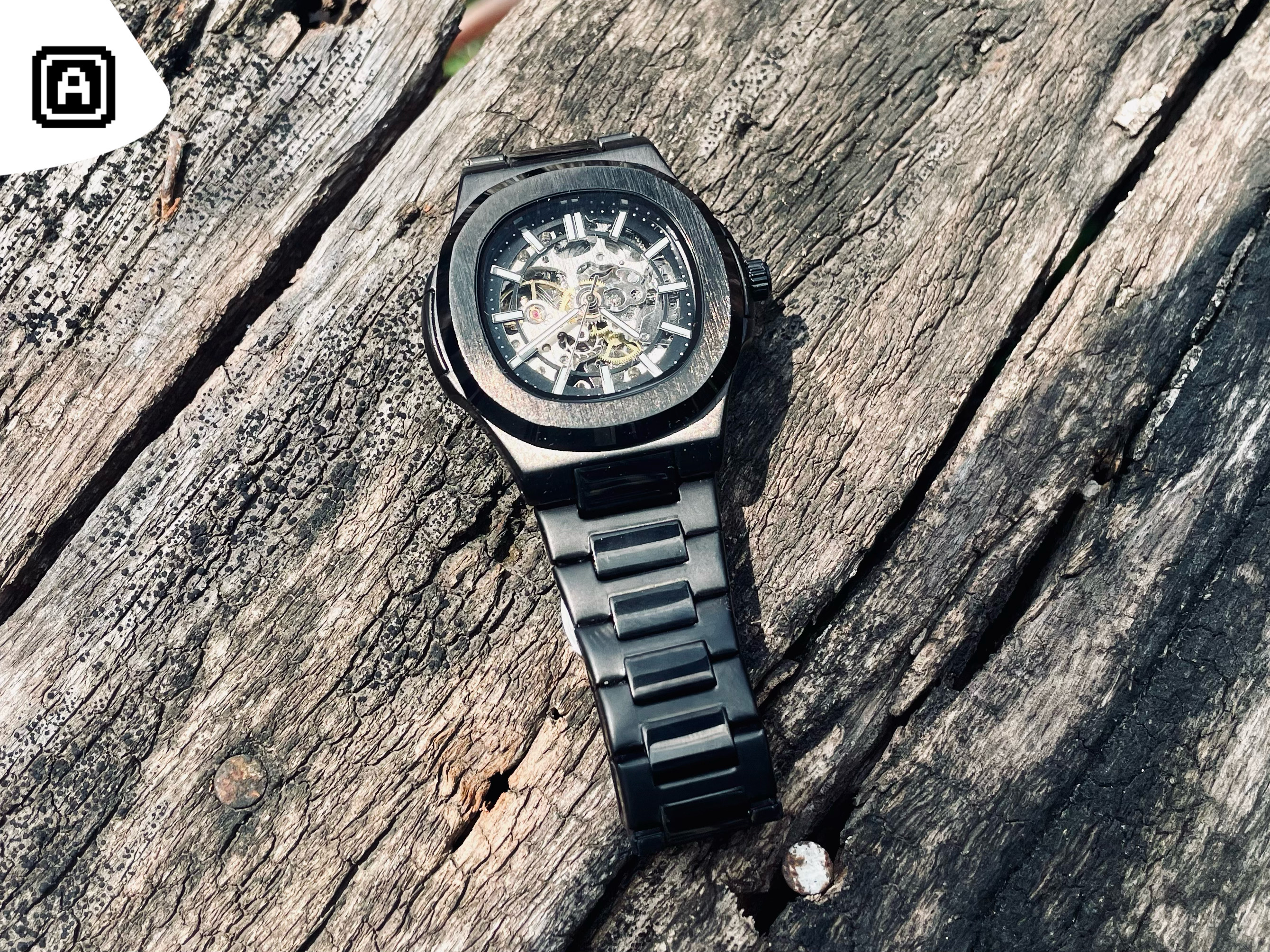 BESTWIN Automatic Watch (Black)