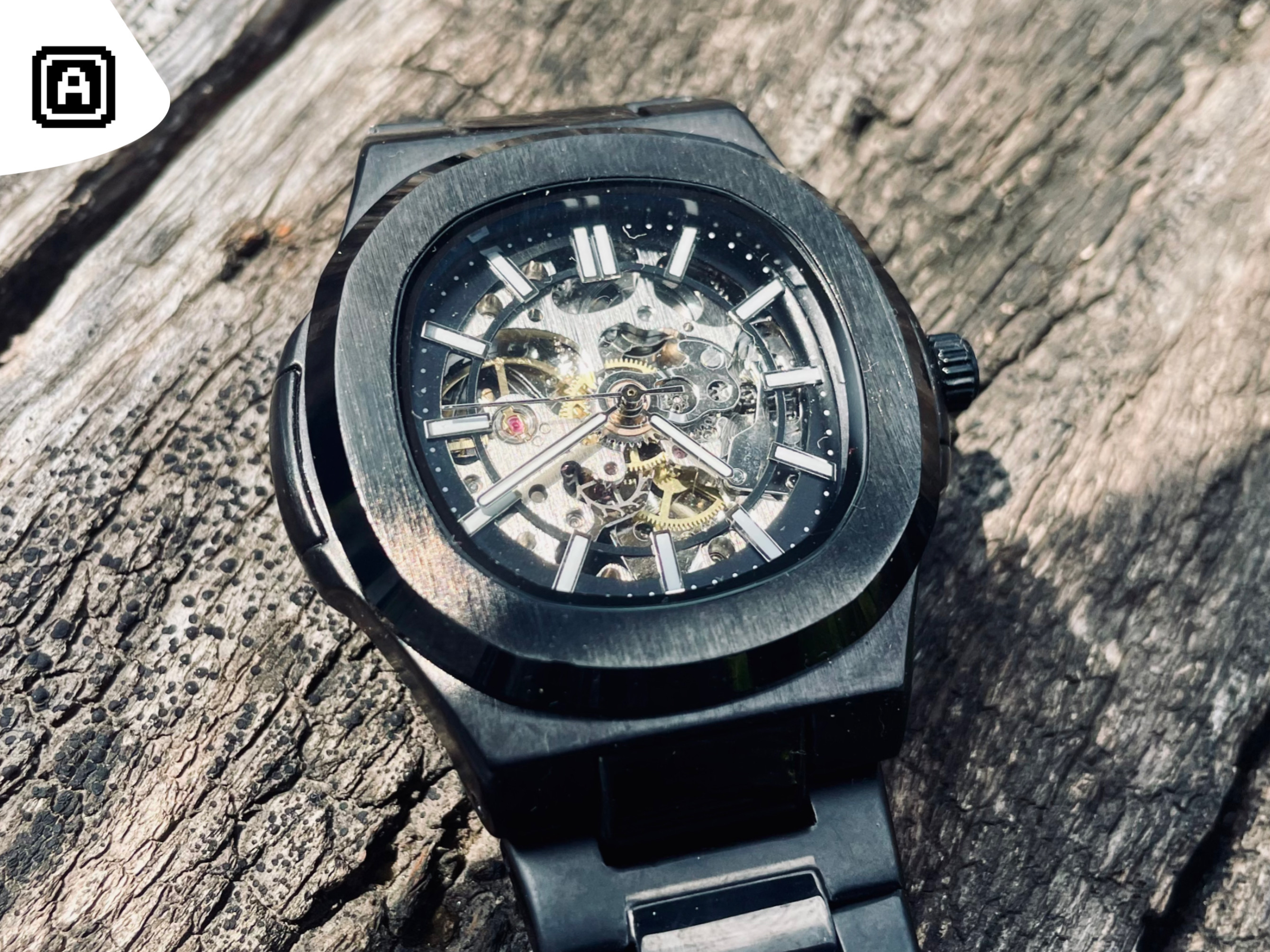 BESTWIN Automatic Watch (Black) thumbnail 2