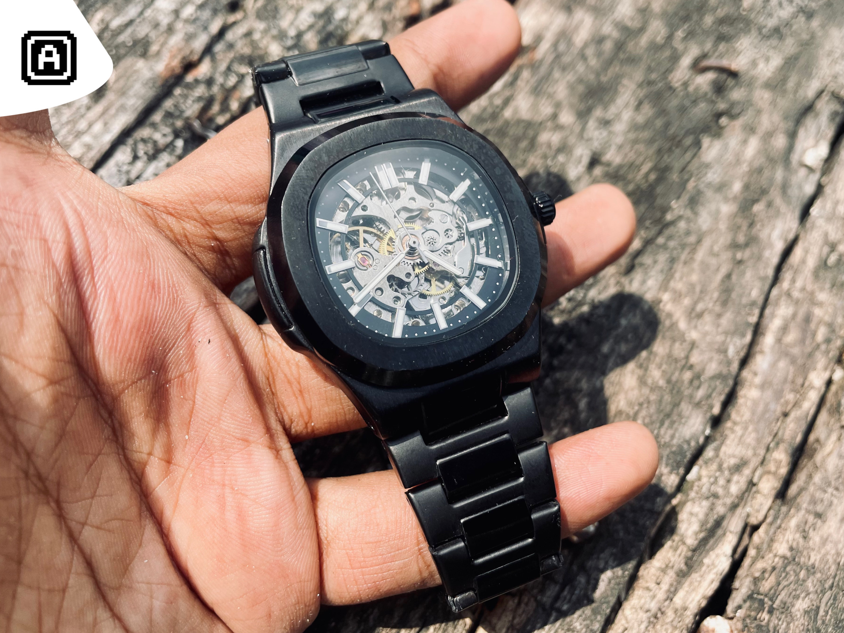 BESTWIN Automatic Watch (Black) thumbnail 4