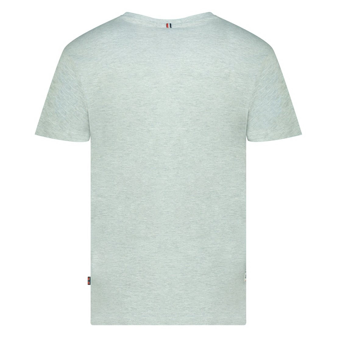 Men's T-Shirt Short Sleeve with Light Grey Flag_img_1