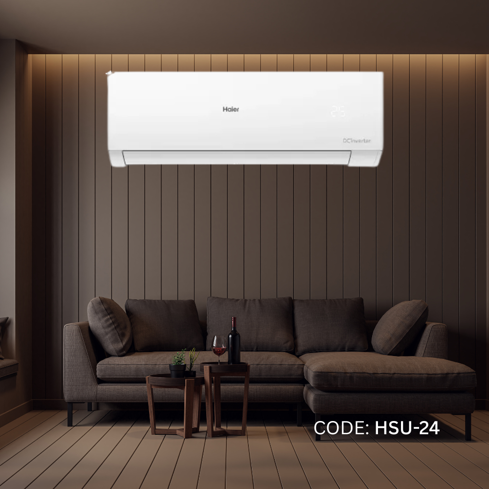 Haier HSU-24 Clean Cool (INV) (3D) (QA) - 2 Ton Inverter AC - HR-3159-AC