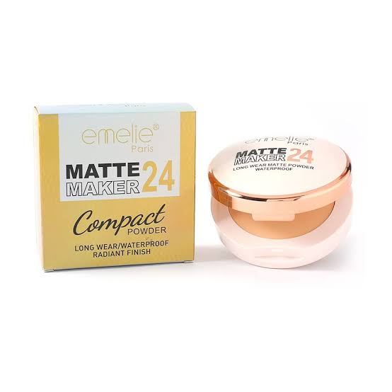 Emelie Waterproof 2in1 Compact Powder