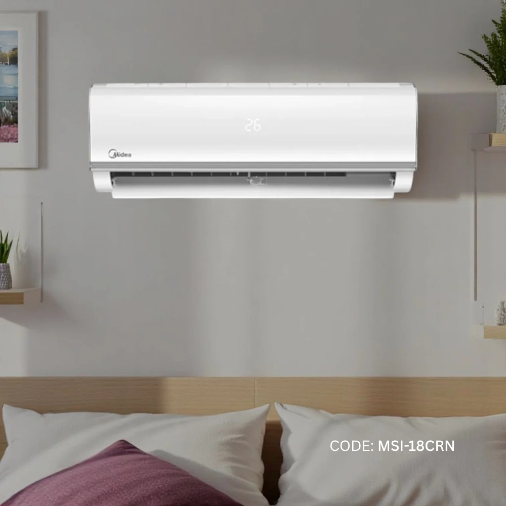 Midea Cooling MSI-18CRN - 1.5 Ton Inverter AC (White) M-3222-AC