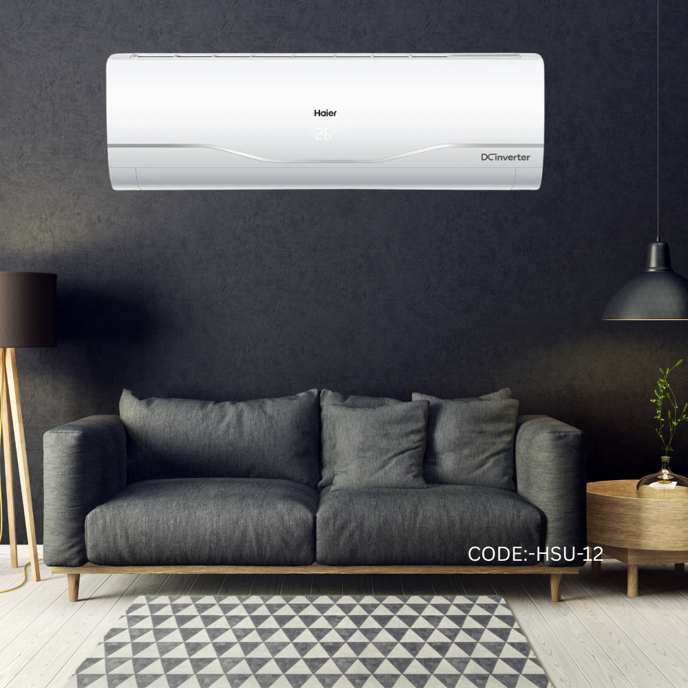 Haier HSU-12 Clean Cool (INV)(3D) (NRS) 1 Ton Inverter AC - HR-3153-AC