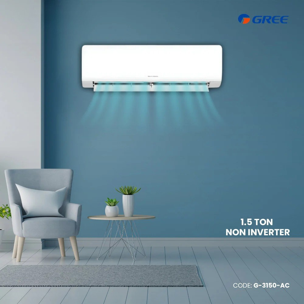 Gree GS-18XFAV32 - Air Conditioner (Non Inverter-1.5 TON) G-3150-AC