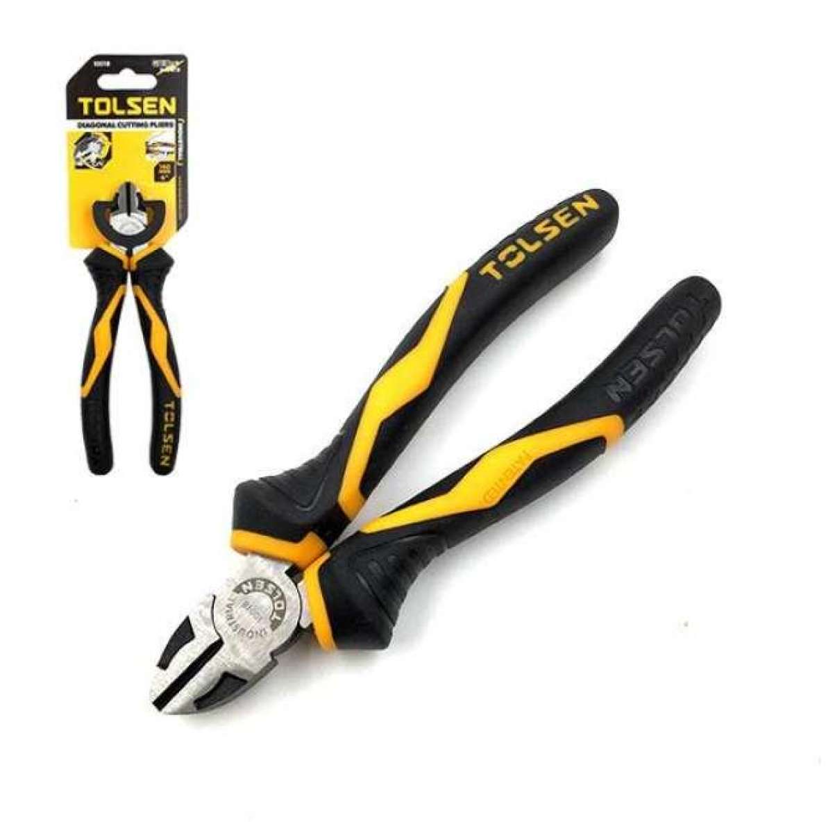 TOLSEN 10018 Diagonal Cutting Pliers, 6" (160mm), Industrial GRIPro Series, Model: 10018_img_10