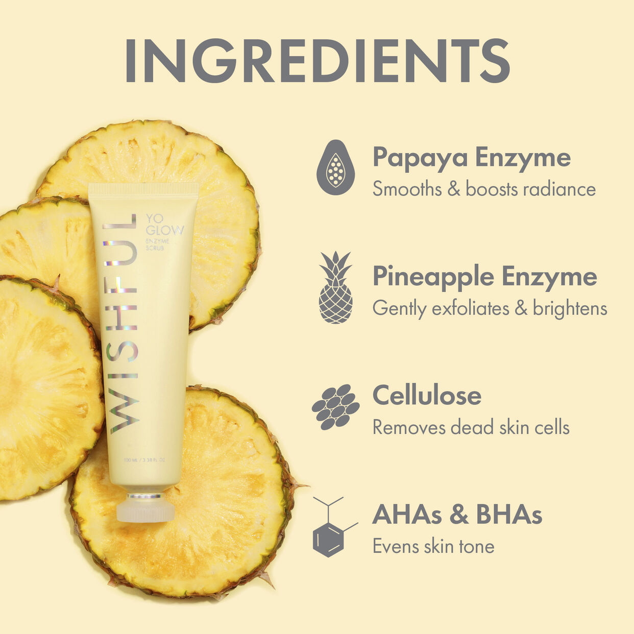 HUDA Beauty – WISHFUL Yo Glow Enzyme Scrub_img_4