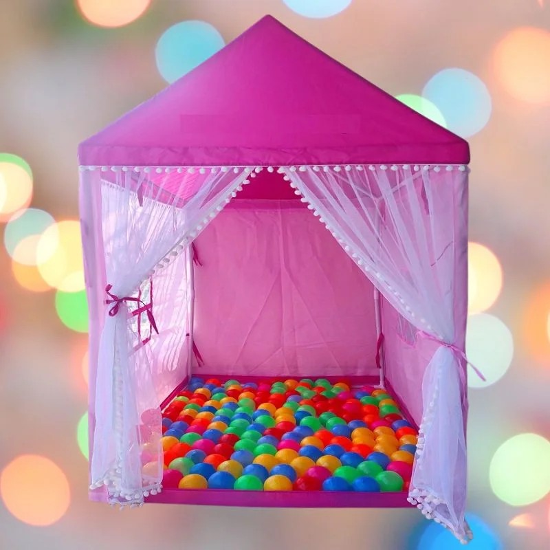 Baby Castle Tent House- 40 Balls