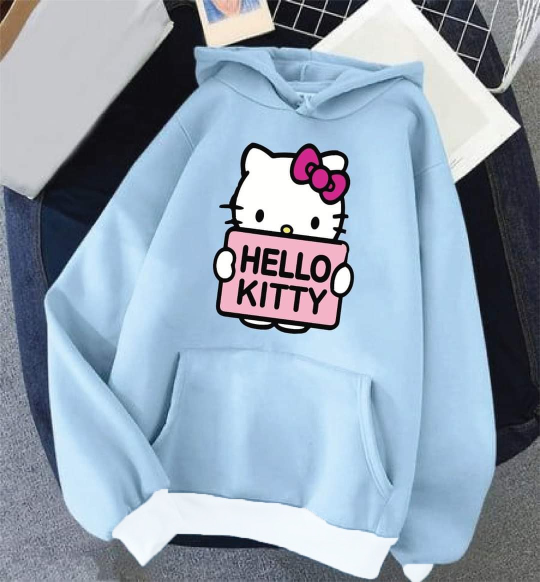 Women's Hello Kitty Hoodie image 2