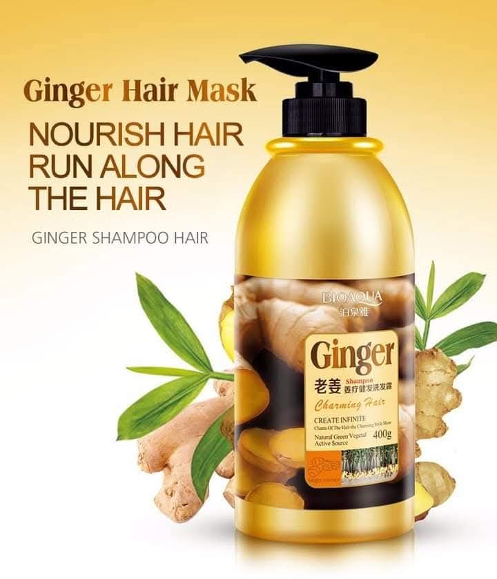 BIOAQUA Ginger Shampoo (400gm)