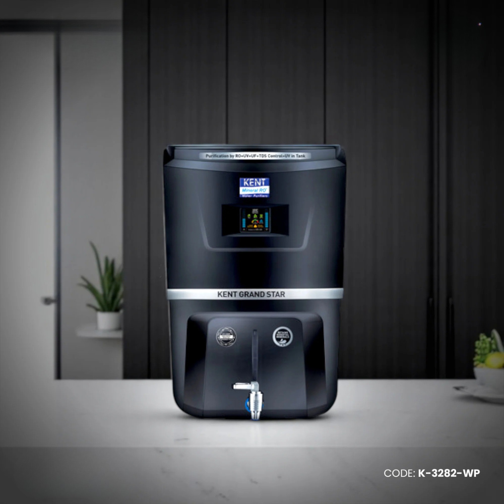 KENT Grand Star Water Purifier (Black) K-3282-WP