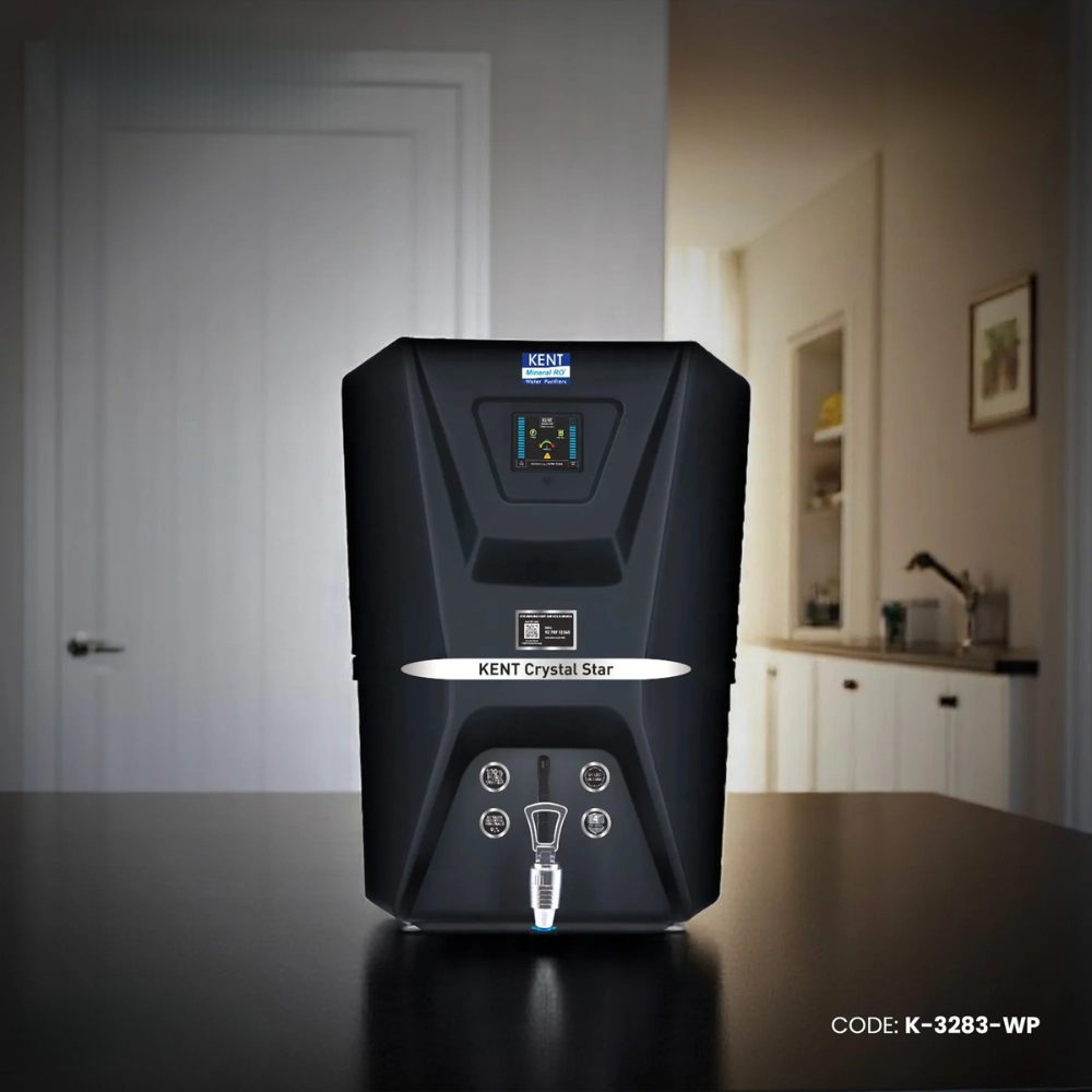 KENT Crystal Star Water Purifier (Black) K-3283-WP