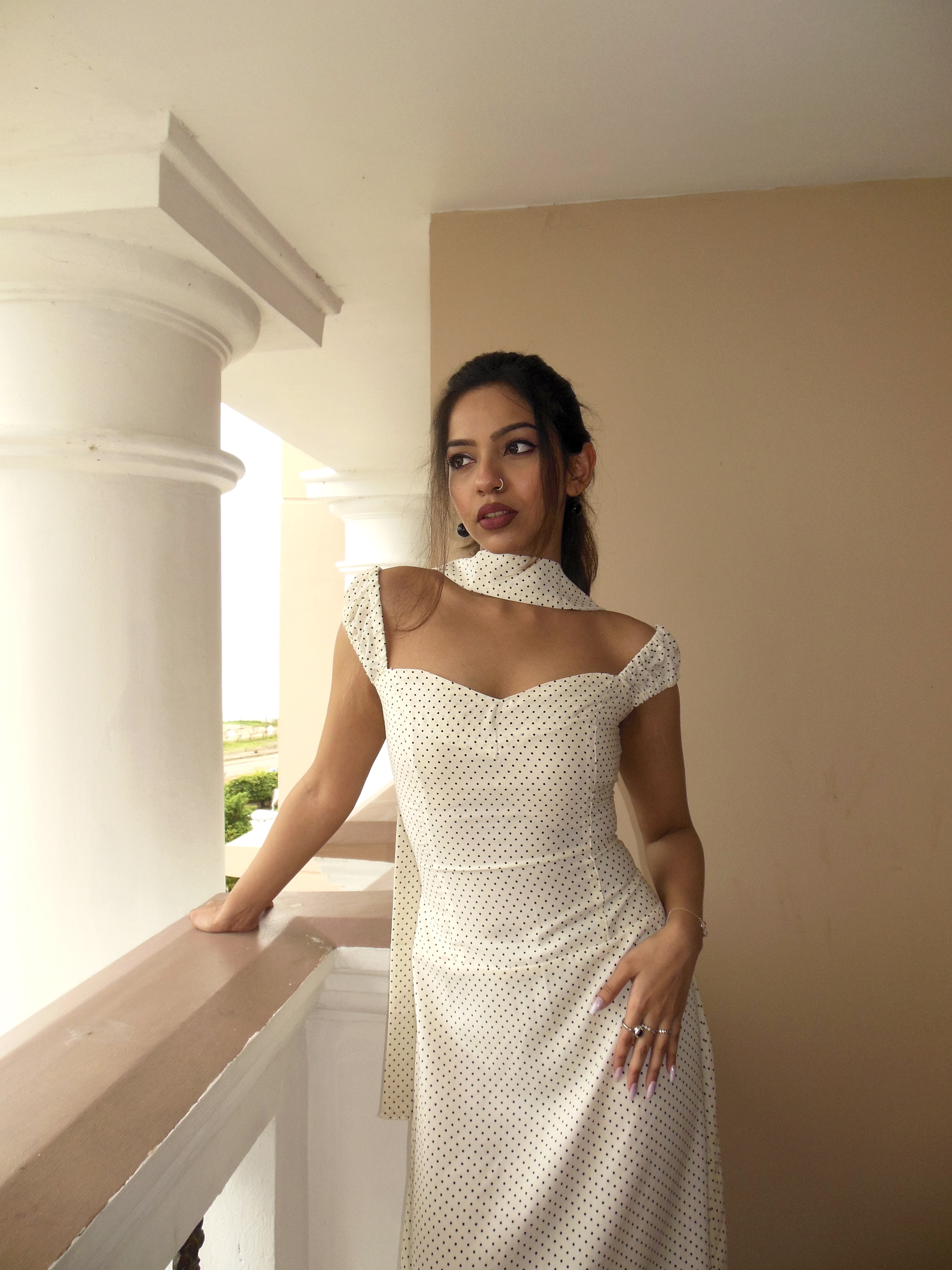 Dotted Up Dress - Image 1