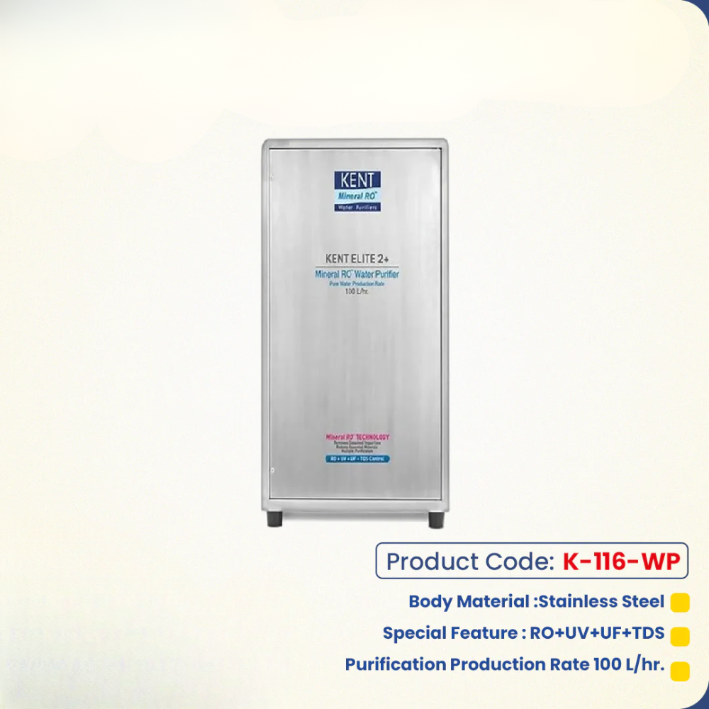 Kent Elite-II Under The Counter Ro water Purifier (Grey) K-3014-WP_img_0