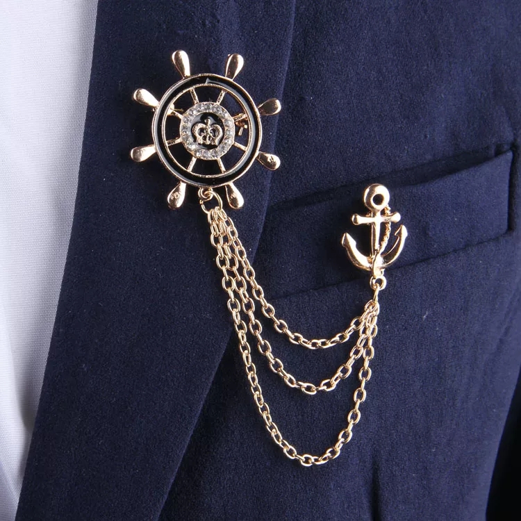 Rudder Brooch ( Coat Pin)_img_2