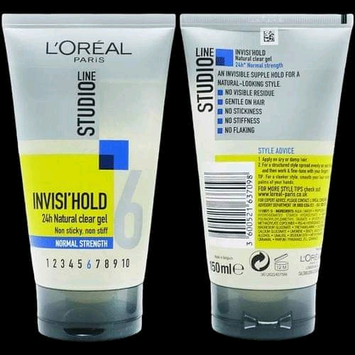L'Oréal Paris Studio Line Invisi'Hold 24h Natural Clear Gel – Extra Strength 6✨