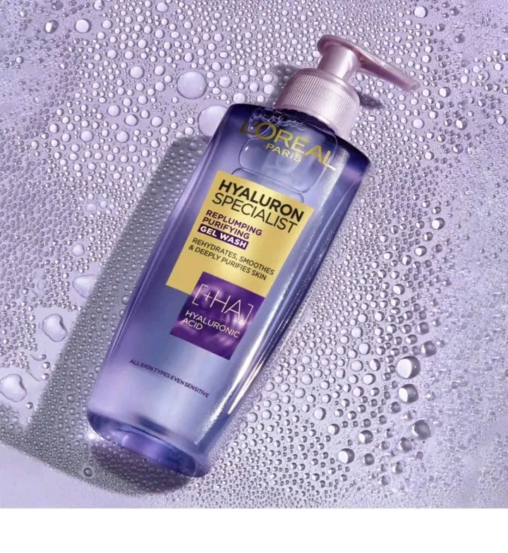 LOreal Paris Hyaluron Expert Replumping Purifying Gel Wash