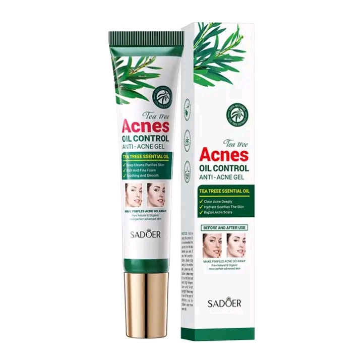 SADOER Tea Tree Acne Oil Control Face Gel